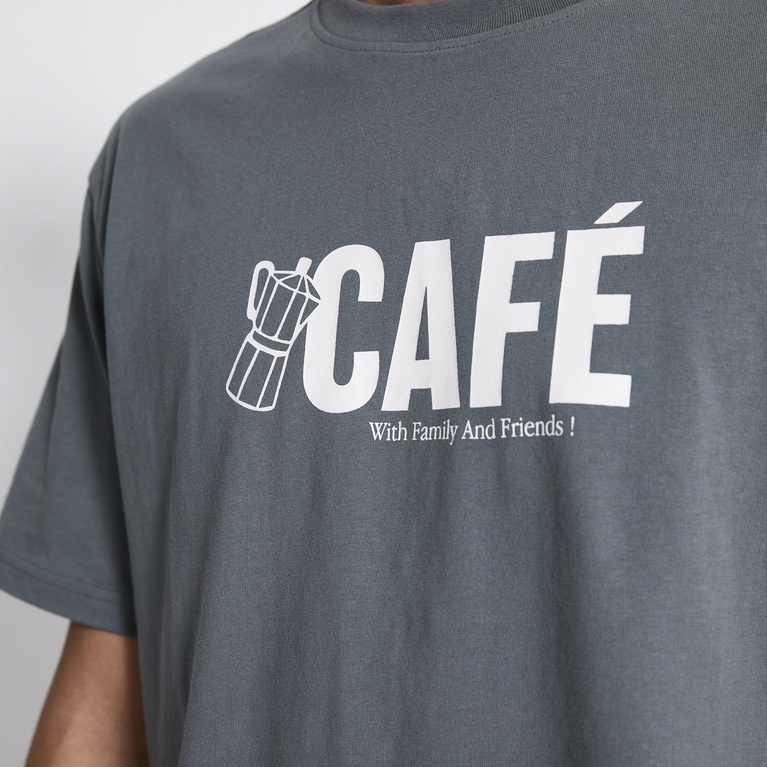 Printed tee "West" Green